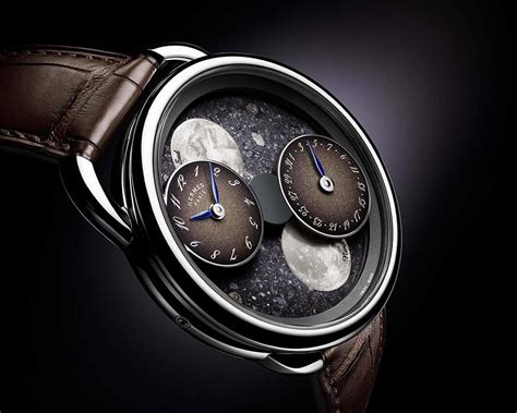 arceau l'heure de la lune hermes|montre Hermes double lune.